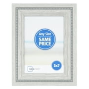 Mainstays 5x7 Beaded Gray Tabletop Picture Frame