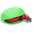 thumbnail image 2 of FixtureDisplays® USB Cable Winder Retractable Organizer Portable Cord Auto Earphone Cord Rewinder 18491, 2 of 5
