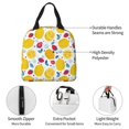 thumbnail image 3 of Pofeuu Strawberry Lemon Print Lunch Bag Lunch Box Large Capacity Insulated Lunch Bag for Adult, Leakproof Reusable Lunch Tote Bags for Work, 3 of 5