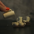 thumbnail image 4 of Kripyery High Reduction Realistic Miniature Tea Set - Dollhouse Tea Set: Realistic High Reduction Three-dimensional Decorative Miniature Tea Cup Play House Toy for Entertainment, 4 of 8