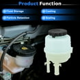 thumbnail image 3 of Unique Bargains Réservoir de Liquide de Direction Assistée pour Lexus GS430 GS300 2001-2005 Étanche Réservoir de Liquide de Direction Assistée pour Lexus GS400 SC430 LS430 No.4436022170, 3 of 7