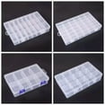 thumbnail image 6 of U8MO 8/10/15/24/36 Removable Compartment Bead Storage Plastic Box Organizer Container-1# Round 8 Grids, 6 of 6