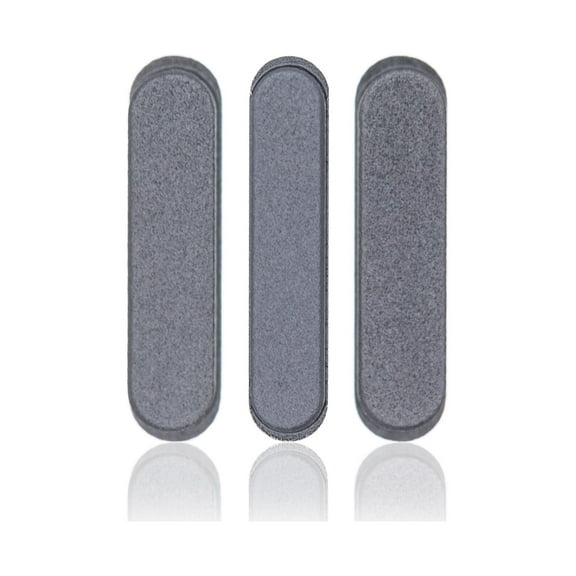 Replacement Hard Buttons Set (Power / Volume) Compatible For iPad Pro 12.9" 3rd Gen (2018) / iPad Pro 11" 1st Gen (2018) (Space Gray)