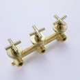 thumbnail image 4 of Three Cross Handles Shower Kit, Complete Shower System with Rough-in Valve, 4 of 5