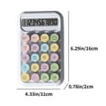 thumbnail image 3 of SPOORYYO Cute Calculator - Small and Portable Scientific Calculator for Students, 10-Digit Display with Non-Slip Bottom Pad and Clear Plastic Keys, 3 of 8