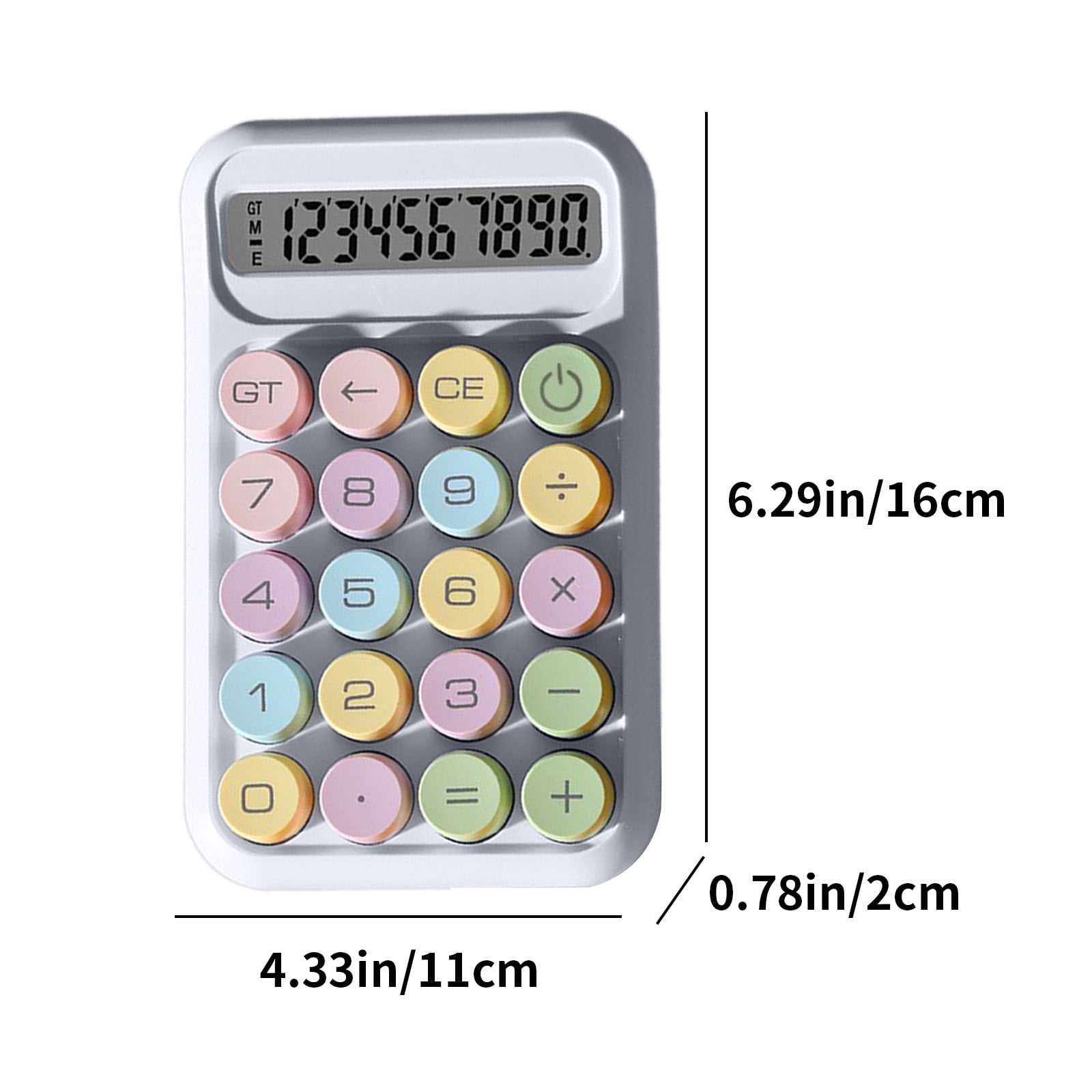 Back To School Supplies Sale Scientific Calculators for Students School Supplies Calculator Clearance Cute Small Portable Scientific Calculator for Students 10 Digits Mini Plastic Keys Bottom Pad Walm...