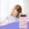 thumbnail image 1 of Calculadora de funciones estudiantiles Quinlirra para el inicio del curso escolar. Macaron, computadora científica multifuncional para exámenes, con gran apariencia. Regalos para mujeres. Regalos, 1 of 8
