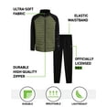 thumbnail image 2 of RBX Boys Sweatsuit Set Tech Fleece Zip-up Puffer Jacket and Jogger Sweatpants Athletic Outfit 2 Piece, 2 of 7
