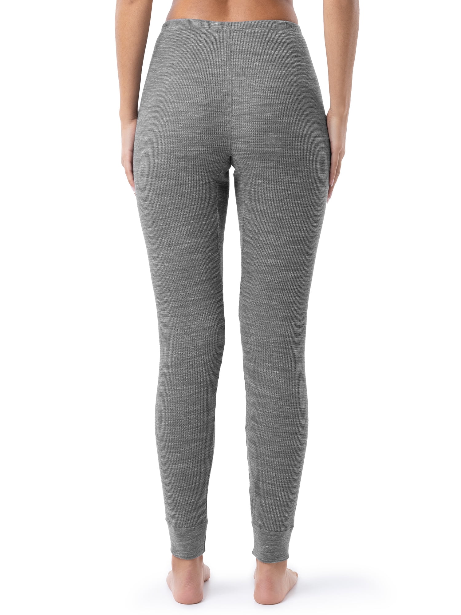Fruit of the Loom Women's and Women's Plus Eversoft Waffle Thermal Bottom, 2-Pack
