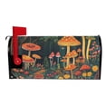 thumbnail image 2 of Yayeee Mailbox Cover Magnetic Standard Size Post Box Cover Wrap Decor, Forest Mushroom, 2 of 9