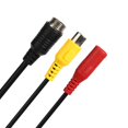 thumbnail image 1 of Cable adaptador de cámara CCTV hembra M12 de 4 pines con cabezal de aviación macho a RCA/CC (B) Ehuebsd  Para estrenar, 1 of 7
