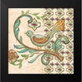 thumbnail image 2 of McRostie, Kate 12x12 Black Modern Framed Museum Art Print Titled - Treetop Bird II, 2 of 5
