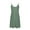 Green, variant on HBYJLZYG Dresses For Women 2024, Summer Women Casual Spaghetti Strap Hollow Out Breathable Sleeveless V-Neck Beach Mini Dresses