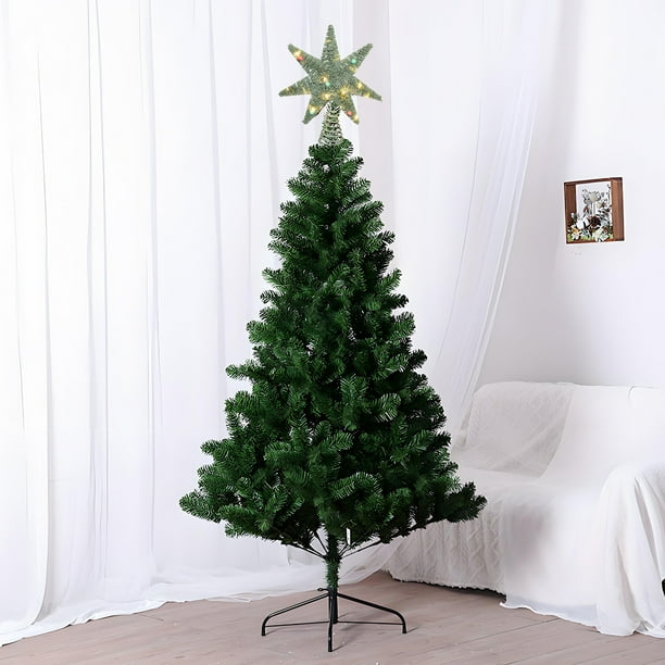 Decoraciones navideñas, adornos navideños, regalos de Navidad, luces de estrella para la punta del árbol de Navidad - Decoraciones para el árbol de Navidad y accesorios para la ambientación, estrella