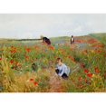 thumbnail image 3 of Cassatt, Mary 14x11 Black Modern Framed Museum Art Print Titled - Poppies In A Field 1880, 3 of 5