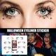 thumbnail image 5 of 2/4 pares de pegatinas de sombras de ojos reutilizables para Halloween para mujeres (8 piezas) Ndcxsfigh Cuidado Belleza, 5 of 9