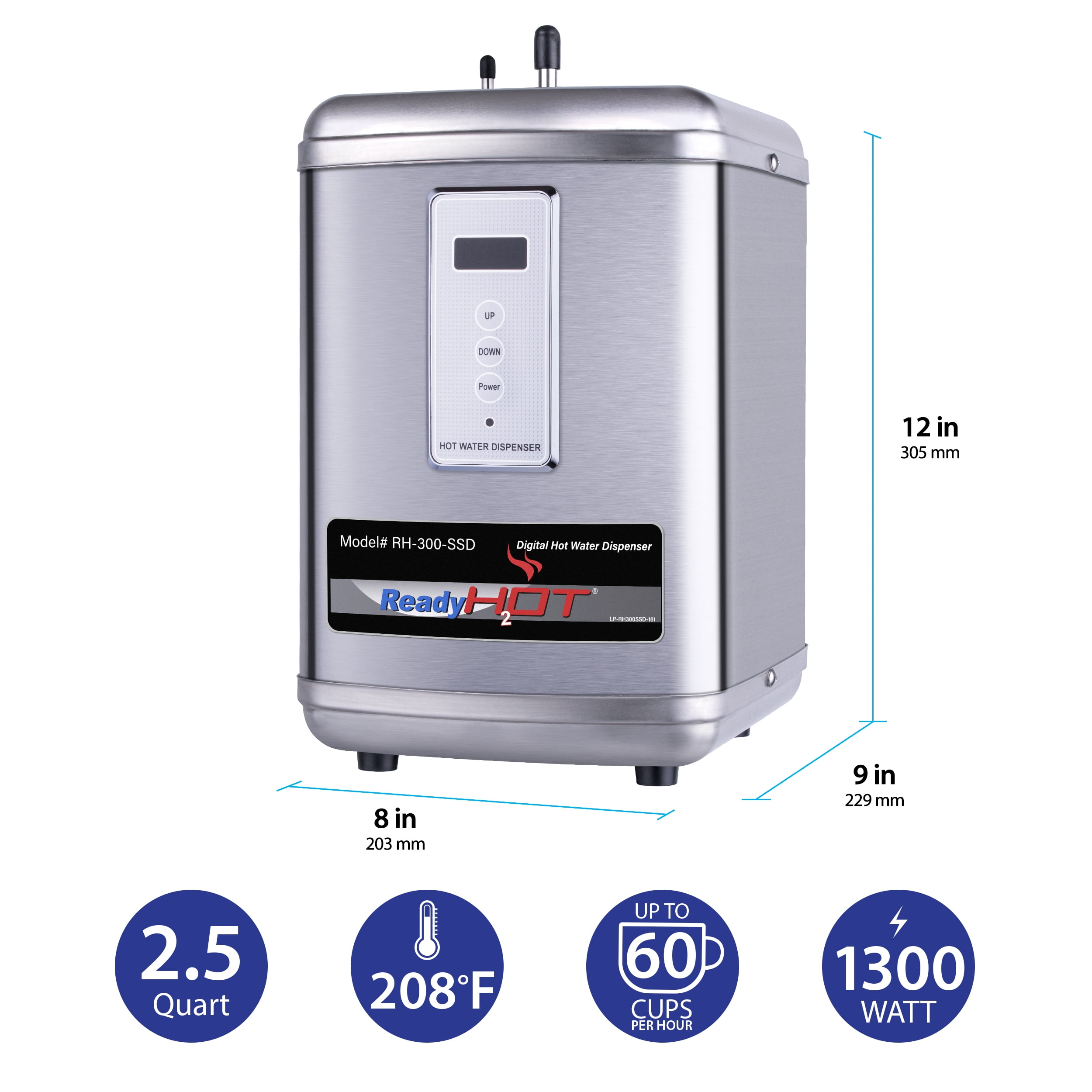Brand New Stainless Hot Water Dispenser Desktop Hot Water Dispenser Office239016