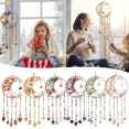thumbnail image 5 of Tree of Life Dream Catcher - 7 Chakra Agate Gemstone Wind Chime, Healing Wall Hanging Decor for Home, Bedroom, Wedding - Spiritual Gift with Natural Stones & Sycamore Design, 5 of 5