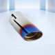 thumbnail image 2 of Silenciador Punta Escape Coche Acero Inoxidable Recto Azul Quemado, 2 of 7