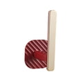 thumbnail image 1 of Ganchos para abrigos lo suficientemente fuertes y fáciles de instalar Ganchos de pared para puerta Ducha Ropa Rojo, 1 of 9