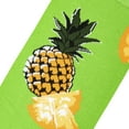 thumbnail image 4 of Cool Socks Pineapples Fun Fruit Print Novelty Crew Socks for Women, 4 of 6