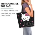 thumbnail image 3 of Cute Kitty Pink Cat Tote Bag for Women Cute Shoulder Bags Large Grocery Handbag Crossbody Bag for Work Travel Shopping, 3 of 5