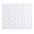 thumbnail image 1 of Papel de regalo floral Papel de regalo Hoja de papel de regalo Papel de embalaje para ramos blanco rosa, 1 of 9