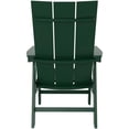 thumbnail image 6 of Shoreside Modern Curveback Adirondack Plastic Dining Chair, 6 of 9