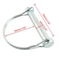 thumbnail image 4 of Juego De Pasadores De Acoplador De Remolque Genéricos De 5 Piezas, Pequeños, Para Camiones Marinos, Jardín, 4 of 8