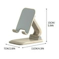 thumbnail image 3 of Support de Téléphone Cellulaire Support de Téléphone Mobile Paresseux Support de Bureau Pliant Portable Support de Téléphone Mobile Support à Angle Réglable Support de Téléphone Mobile Multifonctionnel Support de Téléphone pour Bureau, 3 of 3