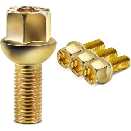 A-Premium M12-1.50 Wheel Studs Compatible with Volkswagen Jetta Passat Golf Rabbit Scirocco Quantum Corrado Audi 4000 Front or Rear Side 4-PC Set