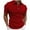 Red, variant on Rloper-Lop Men's Solid Polo Shirts Short Sleeves Lapel T-Shirts Summer Button Down Tee Tops Casual Golf Tee Tops