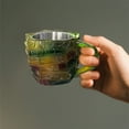 thumbnail image 5 of Colorful Stained Glass Book-Themed Mug Handcrafted Artistic Coffee Cup for Book Lovers and Unique Gift Idea, 5 of 5