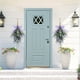 thumbnail image 5 of Christmas Wreath Upside Down Tree 40cm/15.7 Inches Christmas Rattan Indoor Hanging Scene Arrangement Wall Decoration Christmas Decorations For Front Door, 5 of 6