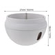 thumbnail image 2 of ADDHAT Indoor White Hanging Planter Basket with Self Watering Feature Durable Plastic Material, 2 of 7