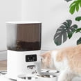 thumbnail image 4 of Distributeur de Nourriture pour Animaux Programmé, Distributeur de Nourriture pour Animaux avec Minuterie, Commande Vocale à Distance, Prise US 100-240 V pour Chat pour Nourriture Sèche, 4 of 8