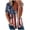 Blue, variant on WUANDIXFA Womens Graphic Tees 250 Years Tshirt Women Plus Size American Flag Shirts T Shirt American Birthday Shirts Tops Blue,S