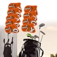 thumbnail image 6 of 9Pcs Golf Club Head Covers Fit Most Irons for Women Men Golf Iron Covers Set Orange, 6 of 8