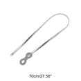 thumbnail image 3 of Unique Bargains 1 Pc Waist Chain Fashion Spring Design Adjustable Waist Cord for Women Silver Tone, 3 of 6