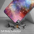 thumbnail image 3 of SaniMore for iPad 10th Generation 10.9" 2022 Case, Auto Sleep/Wake, Rugged PC & PU Leather Case with Tri-Fold Kickstand Shockproof Protective Case for iPad 10th Gen 2022 Women Men, Milky Way, 3 of 9