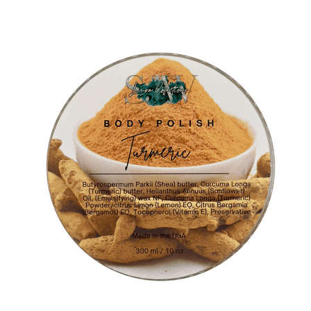 Exfoliating Turmeric Body Scrub