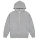 thumbnail image 2 of Sudadera con capucha para mujer Abrigo con capucha con cremallera abierta en la parte delantera Abrigo informal suelto para niña, Gris, M Inevent AP001482-01B, 2 of 7