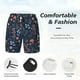 thumbnail image 3 of Fotbe Colorful Flowers Traje de Baño para Hombre – Shorts de Natación de Secado Rápido con Forro y Bolsillos-XX-Large, 3 of 6
