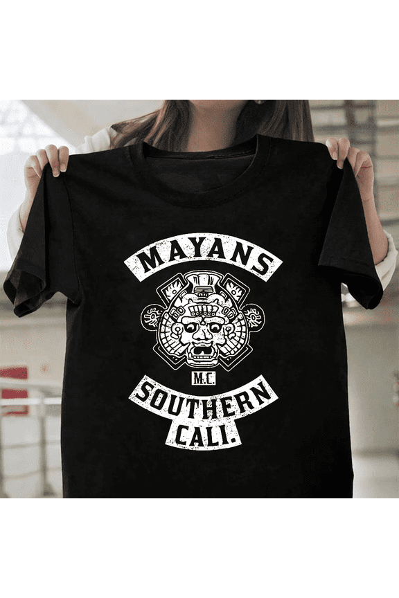 Mayans MC Motorcycle Club Sons Of Anarchy Spin Off TV Logo Unisex T-Shirt, for men & women, up to size 5XL.