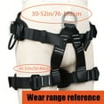 thumbnail image 6 of Professional Safety Harness with 3 Tool Storage Loops & Double-Layer Breathable Lumbar Pad - Durable Nylon Climbing Harness for Men & Women, Ideal for Tree Climbing, Rappelling & Outdoor Adventures, 6 of 9