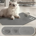 thumbnail image 5 of CASAFUN Dog Food Mat Set, Pet Food Mats for Floor Waterproof Dog Mat for Food and Water Absorbent Non-Slip Cat Food Bowl Mat for Dog Cat Puppy Kitten, 5 of 9