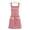 red, variant on Canvas smock adult cute halter apron