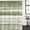 Green, variant on Brown Stripes Shower Curtain Set - Extra Long 72" x 96" Washable Bathtub Curtain with 12 Hooks, Country Watercolors Gradient Texture Waterproof Fabric Stall Shower Curtains for Bathroom Décor
