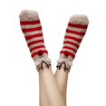 thumbnail image 4 of Christmas Cute 3D Animal Socks with Gift Box Coral Fleece Socks Winter Thickened Cartoon Embroidery Floor Christmas Socks丨B, 4 of 8
