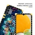 thumbnail image 5 of FKBRCL4U Compatible with Samsung Galaxy A13 Case, Starry Sky Colourful Mandala Luxury Golden Decoration for Girl Women Soft TPU Shockproof Protective Hard PC Back, 5 of 7